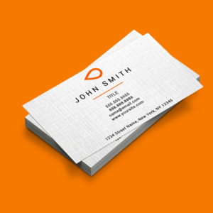 Linen Business Cards