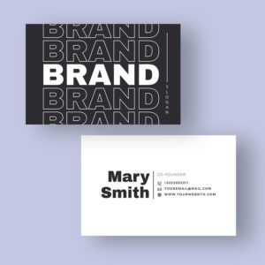 Uncoated Business Cards