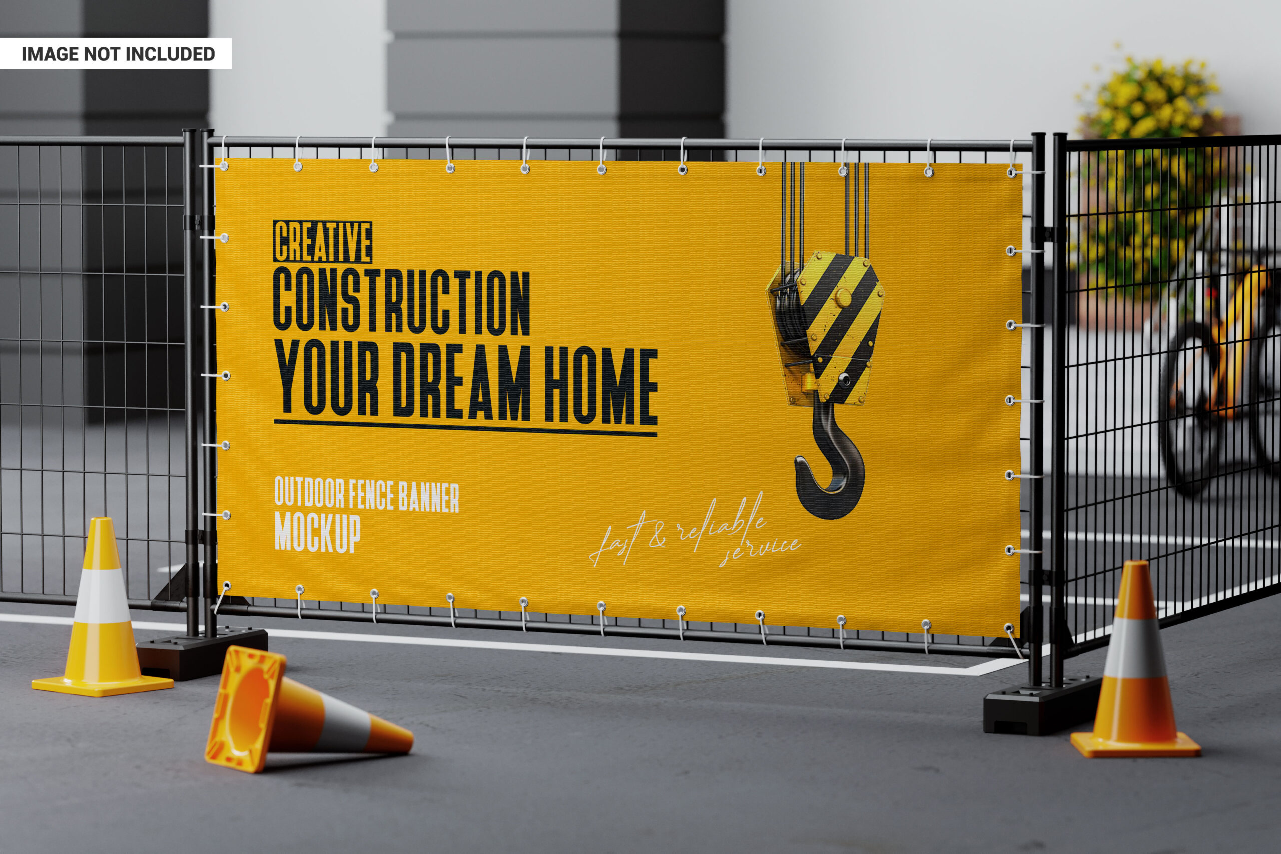 Mesh banner